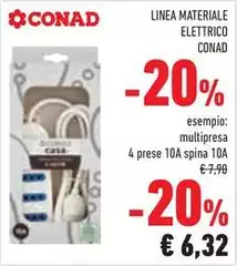 Conad - Linea Materiale Elettrico Conad - Linea Materiale Elettrico