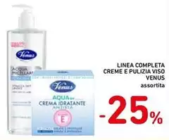 Venus - Linea Completa Creme E Pulizia Viso Venus - Linea Completa Creme E Pulizia Viso