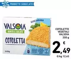 Valsoia - Cotolette Vegetali Valsoia - Cotolette Vegetali