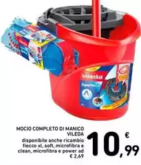 Vileda - Mocio Completo Di Manico