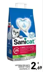 Sanicat - Lettiera Per Gatti 7 Days Sanicat - Lettiera Per Gatti 7 Days