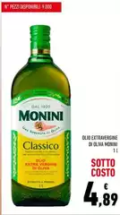 Monini - Olio Extravergine Di Oliva Monini - Olio Extravergine Di Oliva