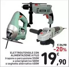 Elettroutensile Con Alimentazione A Filo Elettroutensile Con Alimentazione A Filo