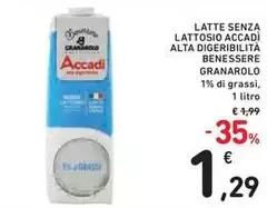 Granarolo - Latte Senza Lattosio Accadi Alta Digeribilita Benessere