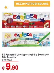Carioca - 50 Pennarelli Joy Superlavabili