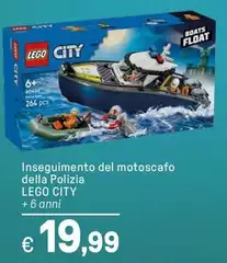Lego - Inseguimento Del Motoscafo Della Polizia Lego - Inseguimento Del Motoscafo Della Polizia