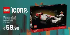Lego - Mclaren Mp4/4 E Avrton Senna Lego - Mclaren Mp4/4 E Avrton Senna