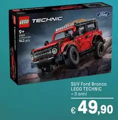 Lego - Suv Ford Bronco Technic Lego - Suv Ford Bronco Technic