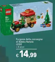 Lego - Furgone Delle Consegne Di Babbo Natale Lego - Furgone Delle Consegne Di Babbo Natale