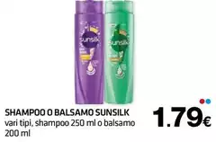 Sunsilk - Shampoo O Balsamo Sunsilk - Shampoo O Balsamo
