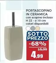 Portascopino In Ceramica Portascopino In Ceramica