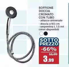 Soffione Doccia Cromato Con Tubo Soffione Doccia Cromato Con Tubo