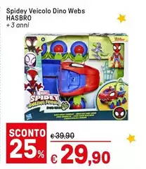 Hasbro - Spidey Veicolo Dino Webs Hasbro - Spidey Veicolo Dino Webs