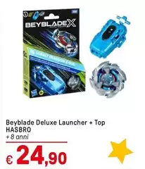Hasbro - Beyblade Deluxe Launcher + Top Hasbro - Beyblade Deluxe Launcher + Top