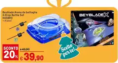 Hasbro - Beyblade Arena Da Battaglia X-Broro Battie Set Hasbro - Beyblade Arena Da Battaglia X-Broro Battie Set