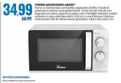 Ardes - Forno Microonde