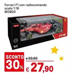 Mondo natura - Ferrari F4 Con Radiocomando Scala 1:18