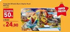 Mattel - Pista Hot Wheels Blue's Raptor Rush