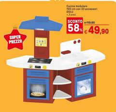 Cucina Modulare 100 Con 33 Accessori