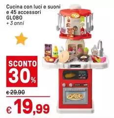 Globo - Cucina Con Luci E Suoni E 45 Accessori Globo - Cucina Con Luci E Suoni E 45 Accessori