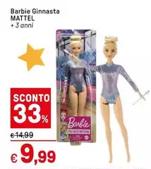 Mattel - Barbie Ginnasta