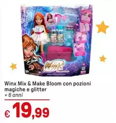 Winx Mix & Make Bloom Con Pozioni Magiche E Glitter Winx Mix & Make Bloom Con Pozioni Magiche E Glitter