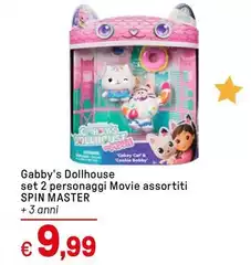 Spin master - Gabby'S Dollhouse Set 2 Personaggi Movie Spin master - Gabby'S Dollhouse Set 2 Personaggi Movie