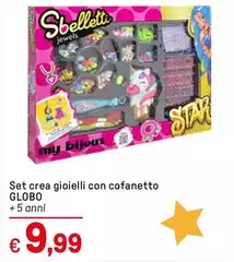 Globo - Set Crea Gioielli Con Cofanetto Globo - Set Crea Gioielli Con Cofanetto