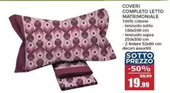 Coveri - Completo Letto Matrimoniale Coveri - Completo Letto Matrimoniale