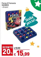 Hasbro - Forza 4 Frenesia + 8 Anni Hasbro - Forza 4 Frenesia + 8 Anni