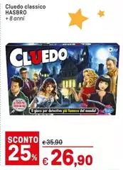 Hasbro - Cluedo Classico Hasbro - Cluedo Classico