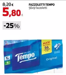 Tempo - Fazzoletti Tempo - Fazzoletti