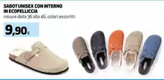 Sabot Unisex Con Interno In Ecopelliccia Sabot Unisex Con Interno In Ecopelliccia