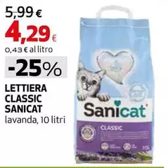 Sanicat - Lettiera Classic Sanicat - Lettiera Classic