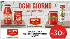 Mutti - Sulla Linea Condimenti Pronti Mutti - Sulla Linea Condimenti Pronti