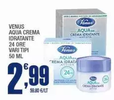 Venus - Aqua Crema Idratante Venus - Aqua Crema Idratante