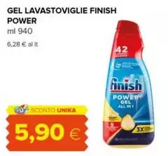 Finish - Gel Lavastoviglie Power