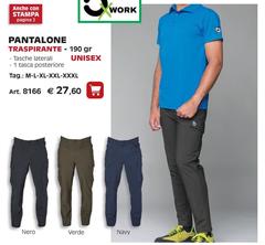 Pantalone Trasparente