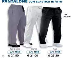 Pantalone Con Elastico In Vita