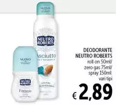 Neutro Roberts - Deodorante Neutro Roberts - Deodorante