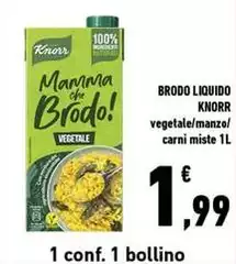Knorr - Brodo Liquido Knorr - Brodo Liquido
