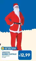 Vestito Babbo Natale