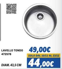 Solo - Lavello Tondo 472578
