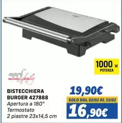 Solo - Bistecchiera Burger 427888 Solo - Bistecchiera Burger 427888