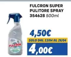 Fulcron - Pulitore Spray Fulcron - Pulitore Spray
