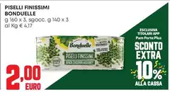 Bonduelle - Piselli Finissimi Bonduelle - Piselli Finissimi