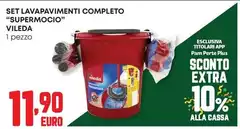 Vileda - Set Lavapavimenti Completo "supermocio"
