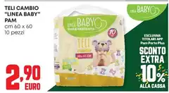 Linea - Teli Cambio "linea Baby" Linea - Teli Cambio "linea Baby"