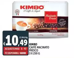 Kimbo - Caffè Macinato Fresco