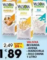 Valsoia - Bevanda Avena Mandorla Valsoia - Bevanda Avena Mandorla